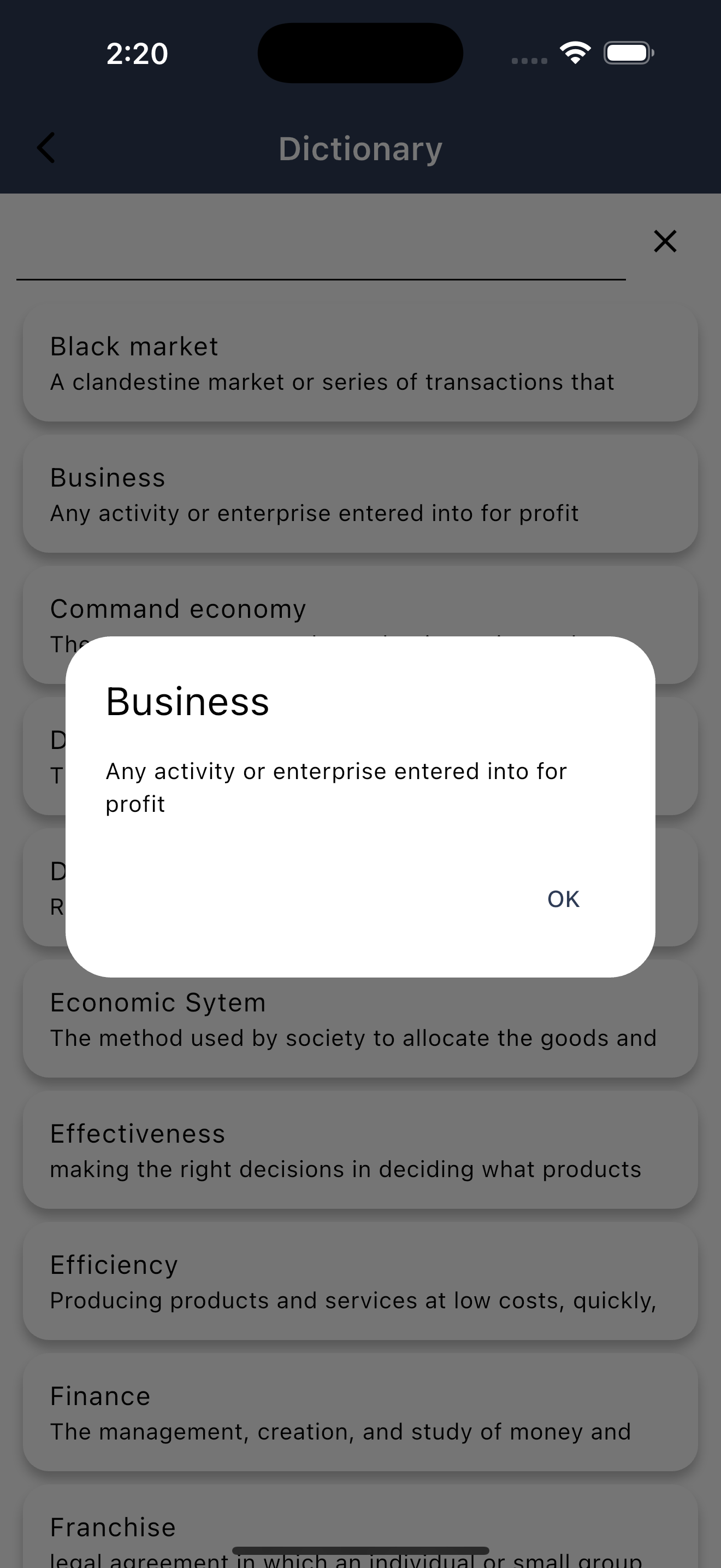 Business Degree