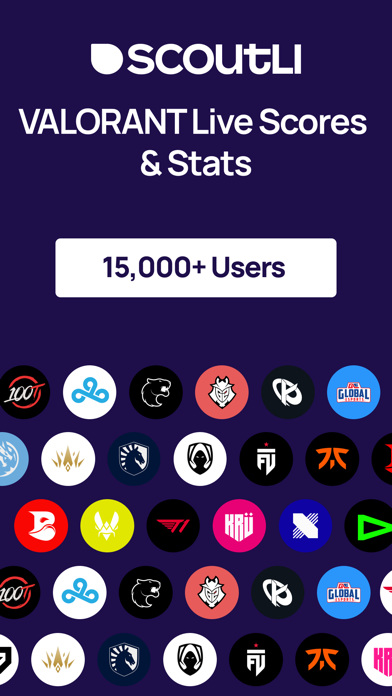 Scoutli - Esports Live Scores Screenshot