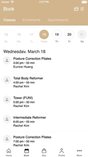 Vita Pilates screenshot 2
