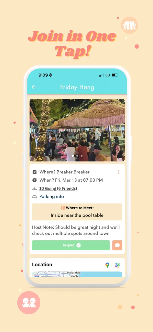 Screenshot #2 pour Kickback – Hang Out & Connect