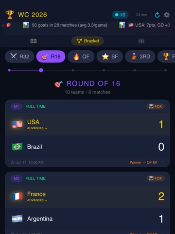 World Cup Scores ipad screenshot 4