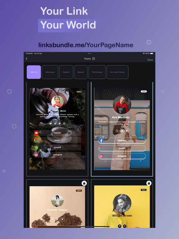 Screenshot #6 pour Bio link tree - link in bio