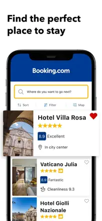 Booking.comのスクリーンショット（2/9）