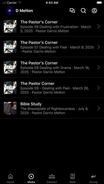 Darrio Melton Ministries