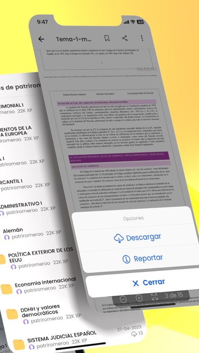 Screenshot #3 pour Wuolah: Apuntes & Educación