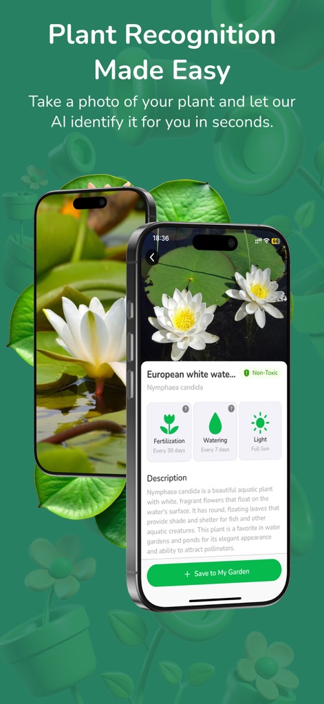 Planty | Plant Finder,Plant ID - Lifestyle App | MWM