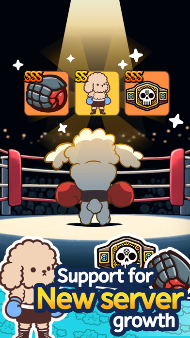 Poodee the boxer : Idle RPG Screenshot