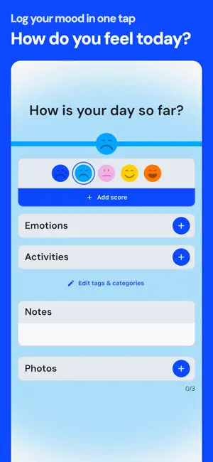 Pixels: Mood Tracker & Journal screenshot 2