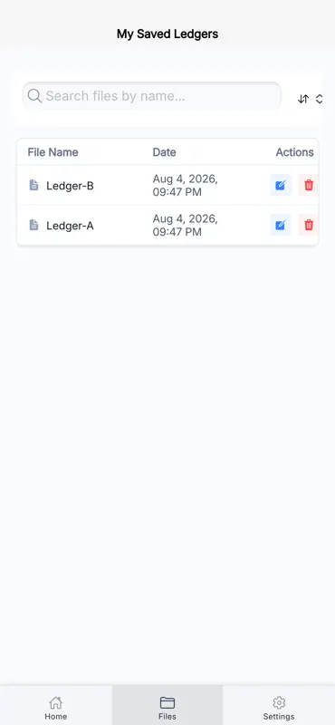 Account Ledger screenshot 7 of 8
