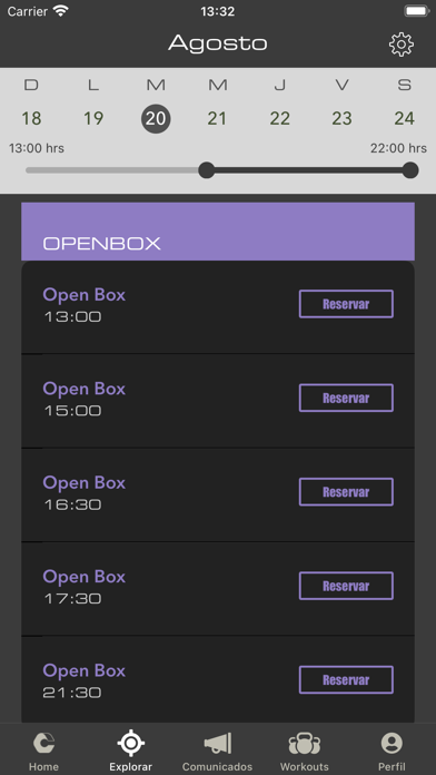 Inpeak CrossFit Screenshot