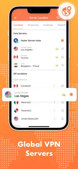 Turbo VPN Private Browser iPhone Ekran Görüntüsü 2