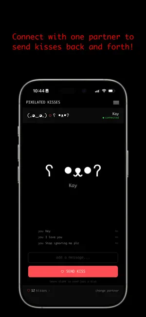 Pixelated Kisses screenshot 1