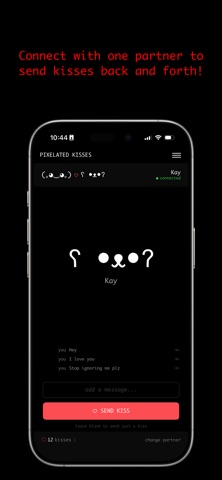 Pixelated Kisses screenshot
