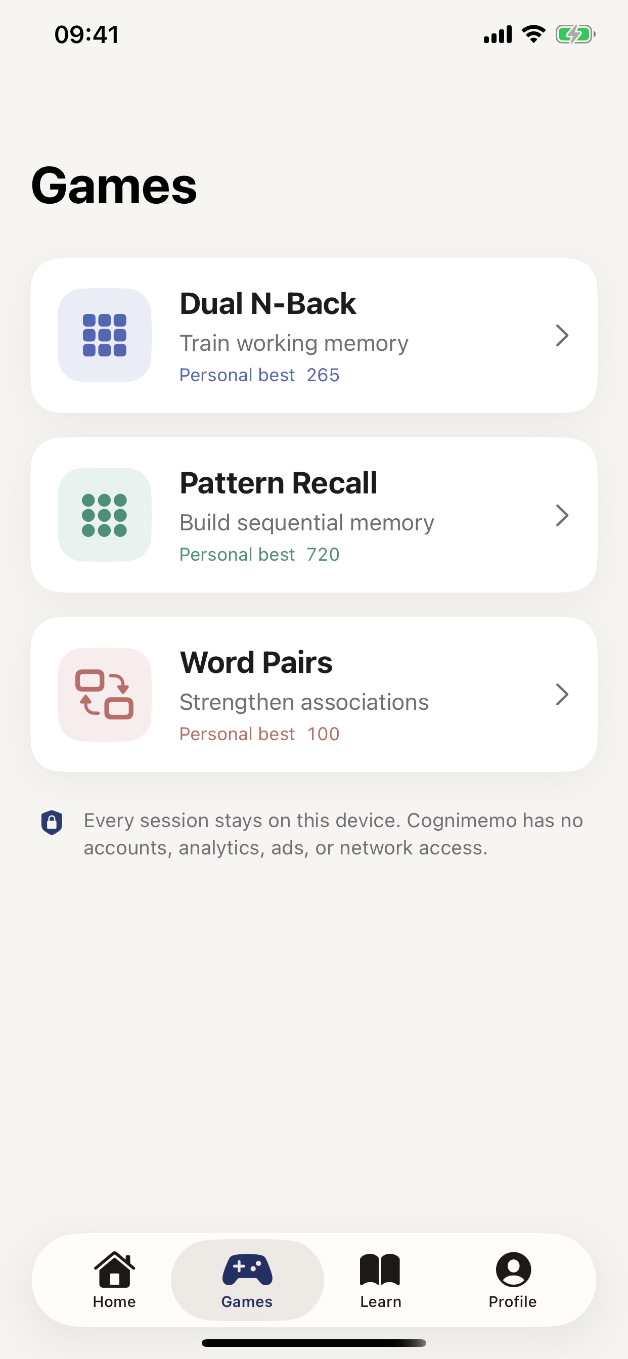 Screenshot 2 of Cognimemo