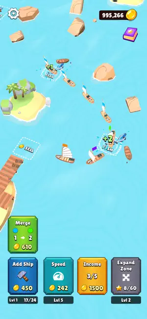 Merge Fleet Loop screenshot 2