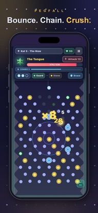 Pegfall: Bounce Roguelite screenshot 1