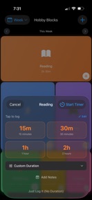 Hobby Blocks screenshot