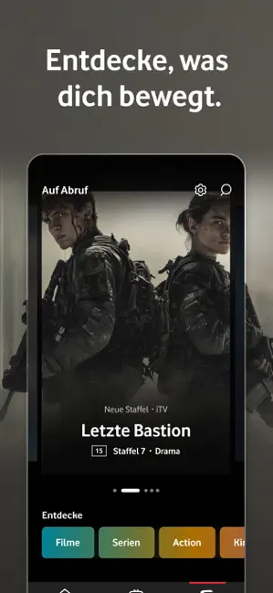 Vodafone TV (GigaTV Mobile) iPhone screenshot 6