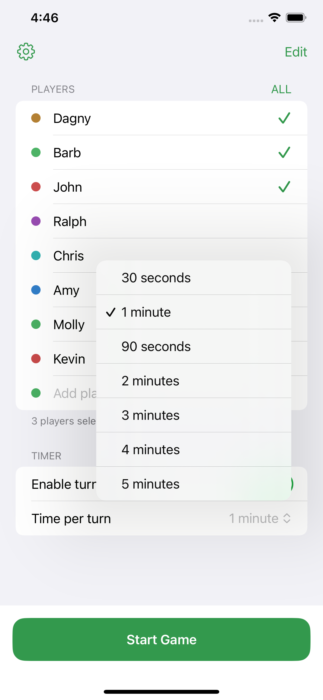 Score Keeper (Scrabble) screenshot 2