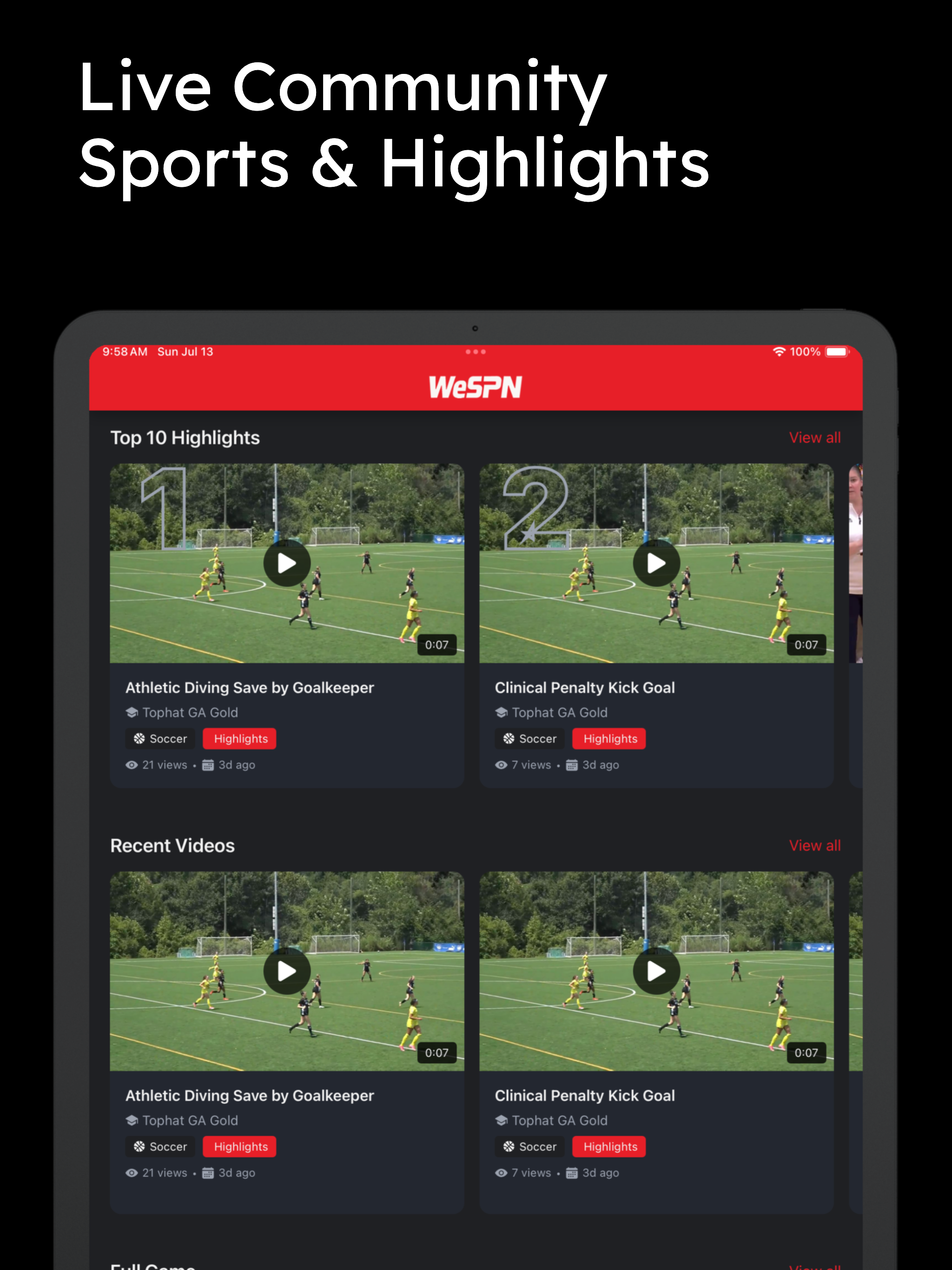 We Sports Network screenshot 7