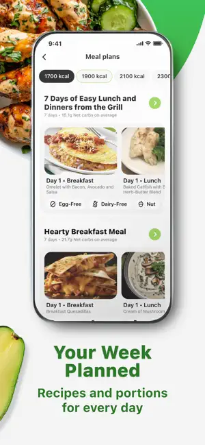 Keto diet app-Low carb manager screenshot 2