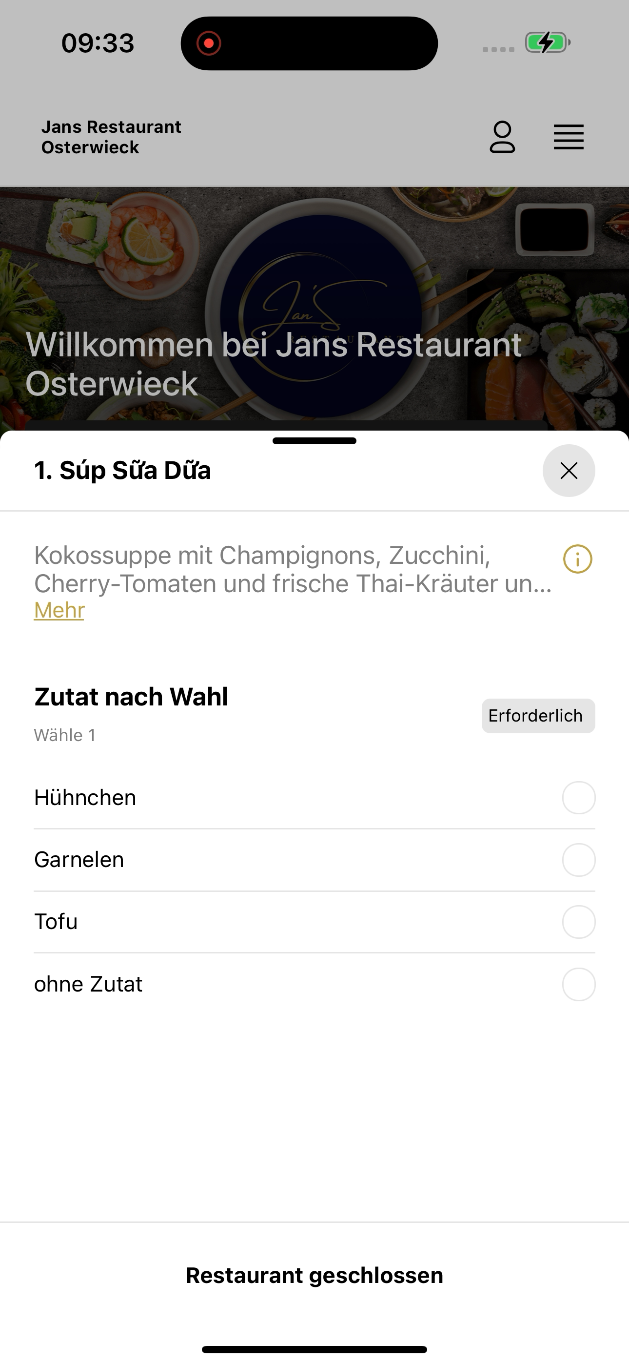 Jans Restaurant Osterwieck screenshot 8