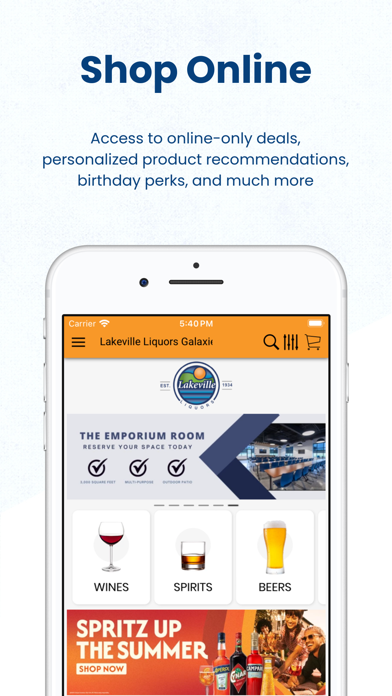 Lakeville Liquors Screenshot