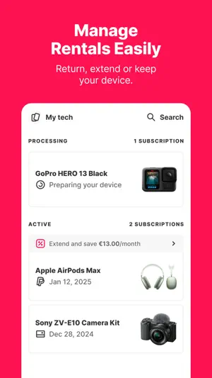 Grover – rent tech flexibly screenshot 4