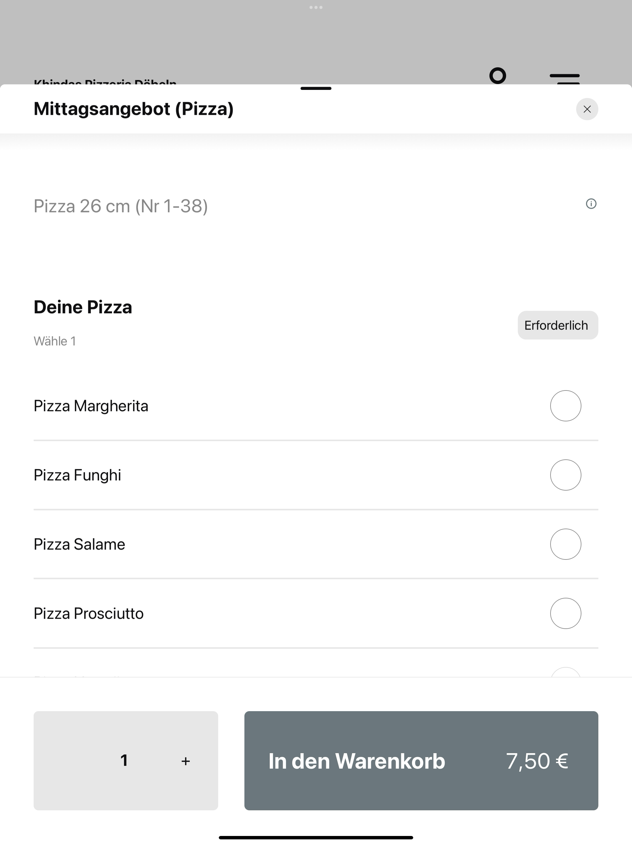 Khindas Pizzeria Döbeln screenshot 8