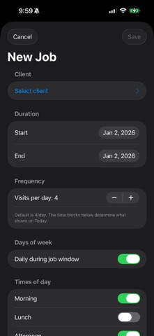 All Is Well Pet Sitting iPhone screenshot