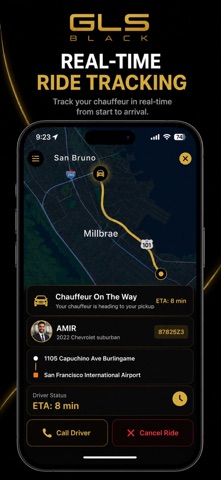GLS  Black screenshot
