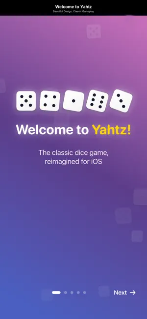 Yahtz! - Yatzy in 5 ways! screenshot 1