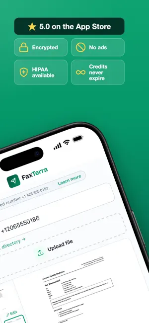 FaxTerra: Send & Receive Fax screenshot 2