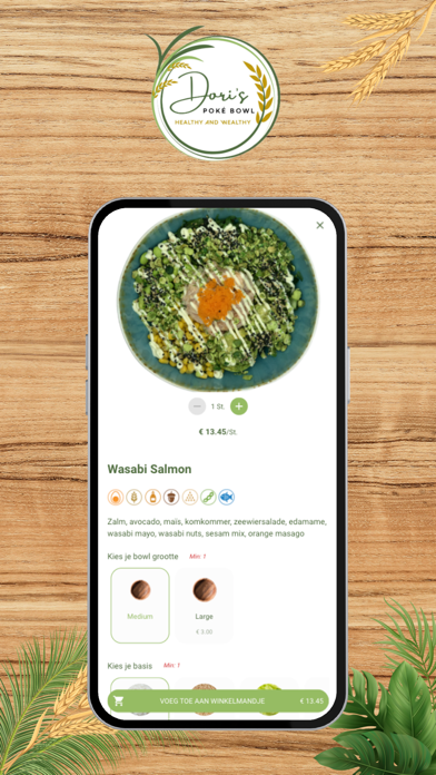 Doris Poke Bowl Screenshot