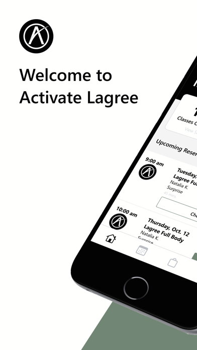 Activate Lagree iPhone screenshot 1 - Health & Fitness app