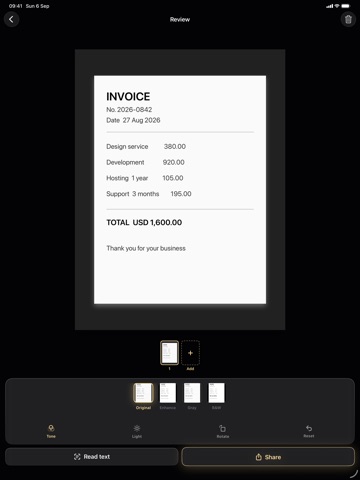 App screenshot