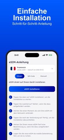 Reisechip: eSIM für Reisen screenshot