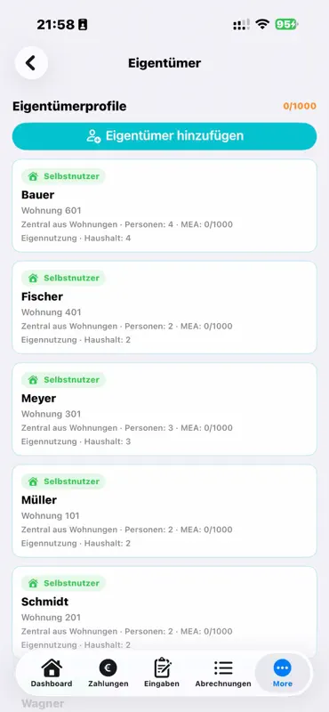 Hausverwaltung -WEG Abrechnung screenshot 7 of 10
