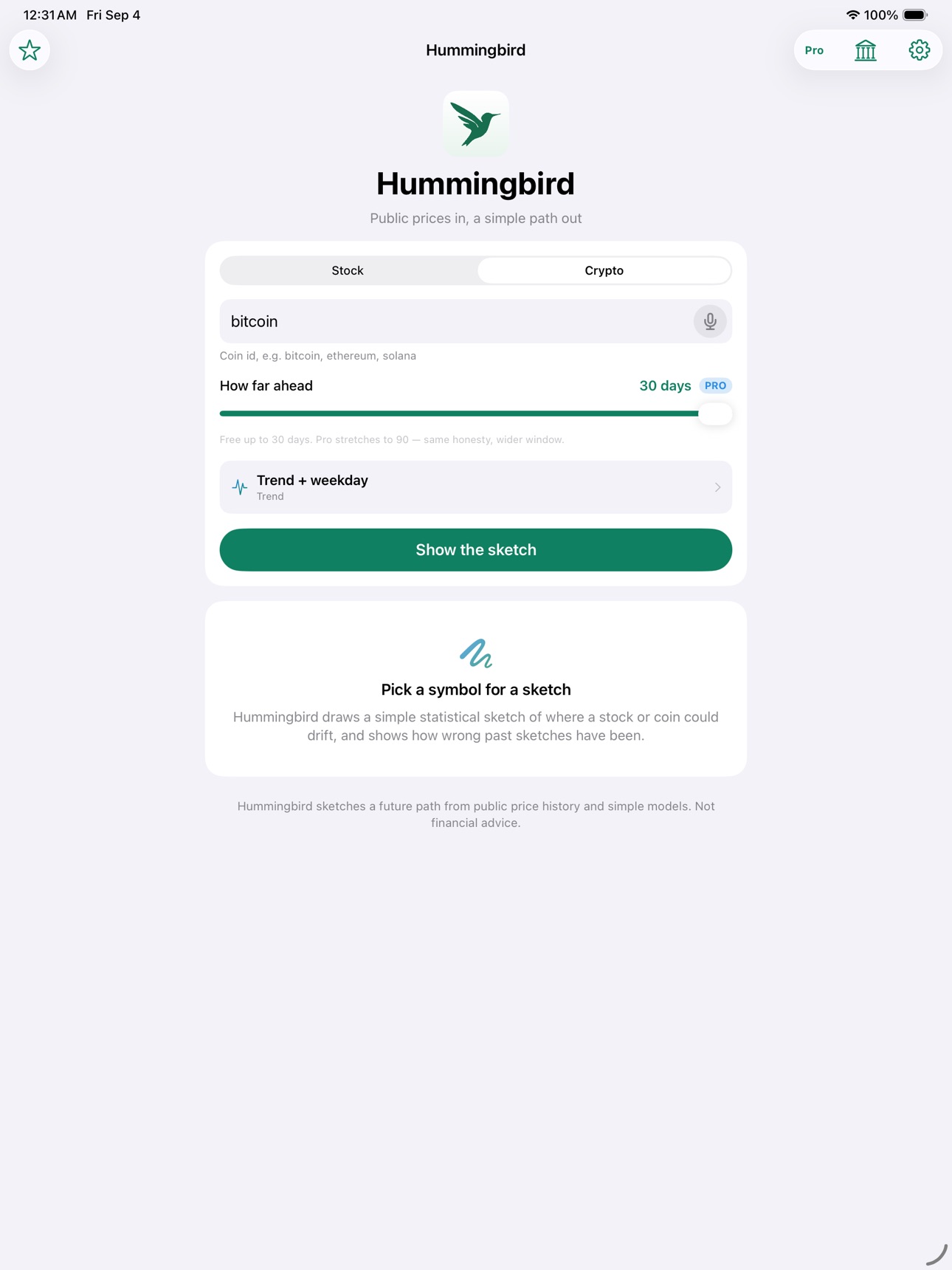 Screenshot 10 of Stocks & Crypto - Hummingbird