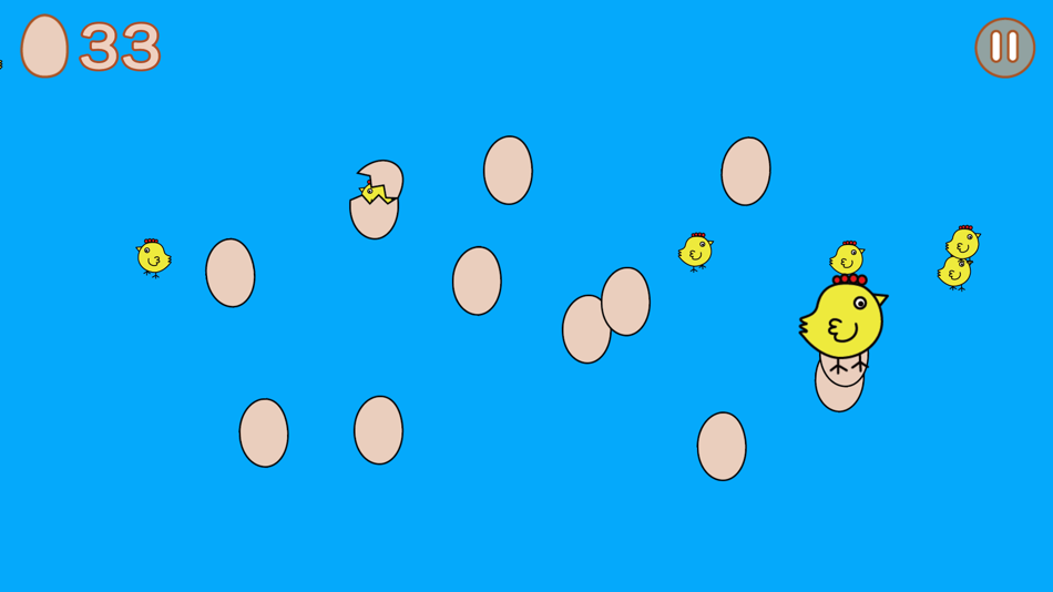 #3. Happy chickens - Lay eggs (iOS) By: 冬梅 杨