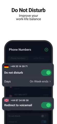 Call.com: Second Phone Number screenshot