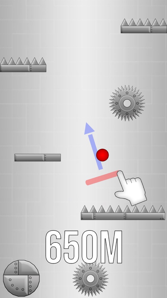 #2. A Bouncy Climb - Platform Game (iOS) Podle: Devak Murali