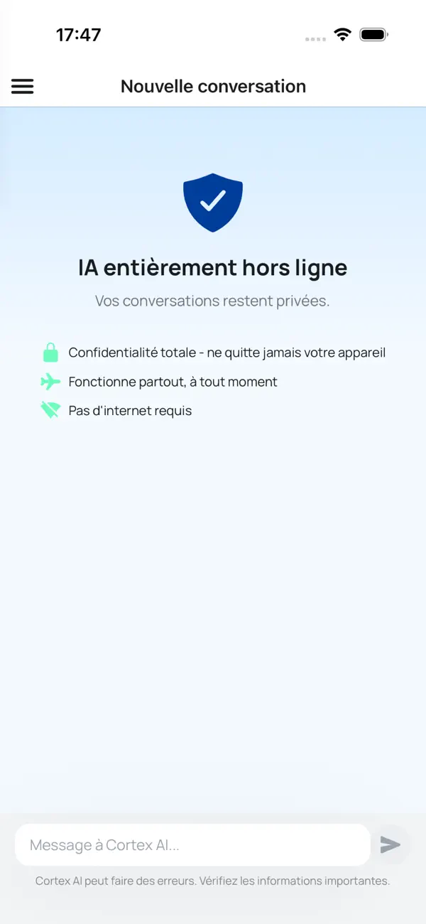 Screenshot #2 pour Cortex - Local AI