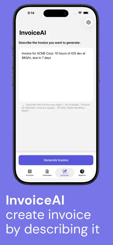Estimate & Invoice Maker App screenshot 4 of 5