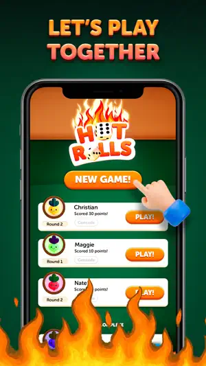 Hot Rolls Dice Strategy Game screenshot 4