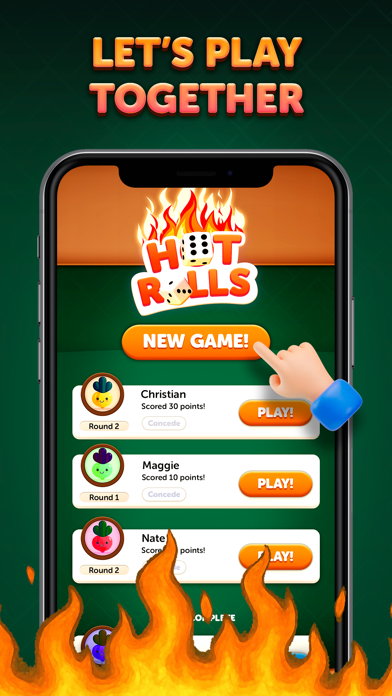 Hot Rolls Dice Strategy Game screenshot 4