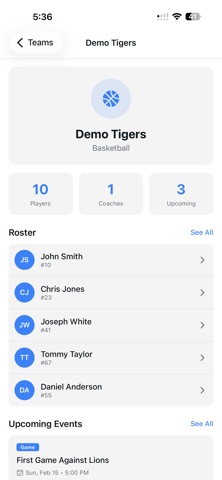 Fair Play Lineups Screenshot 7 of 9