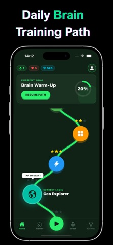 IQ Test & Aptitude Brain Games Screenshot 1 of 6