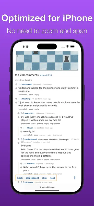 Yesterday For Old Reddit screenshot 3 of 5