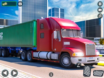 Us Euro Truck Games Simulator iPad screenshot